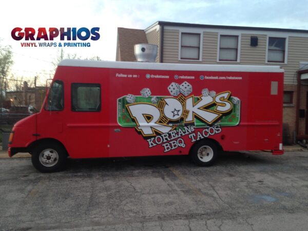 3M vinyl Wrap Food Truck Car Wrap In Chicago by GRAPHIOS (773) 413-0070 vehicle decals 3M vinyl Wrap Food Truck Car Wrap In Chicago by GRAPHIOS (773) 413-0070